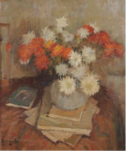 Flowers in a vase