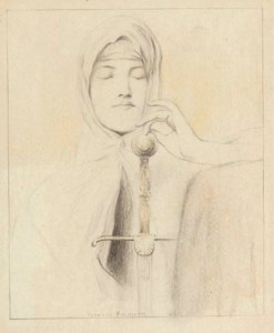 Study for 'L'idée de justice'
