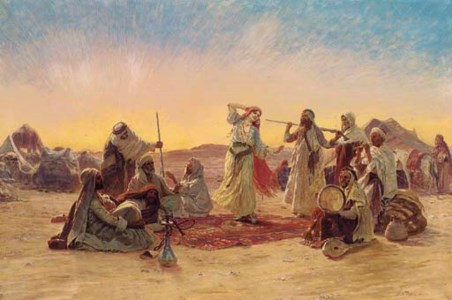 The desert dance