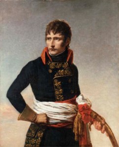 Portrait of Napoleon Bonaparte (1769-1821), as First Consul, three-quarter-length, holding a sabre