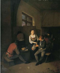 Peasants in a tavern