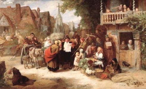 Market Day, the arrival of the Hippodrome