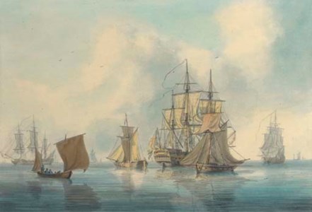 The anchorage at Spithead