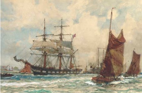 Off Tilbury
