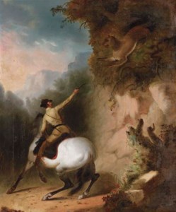 Alfred Jacob Miller, Death of a Cougar