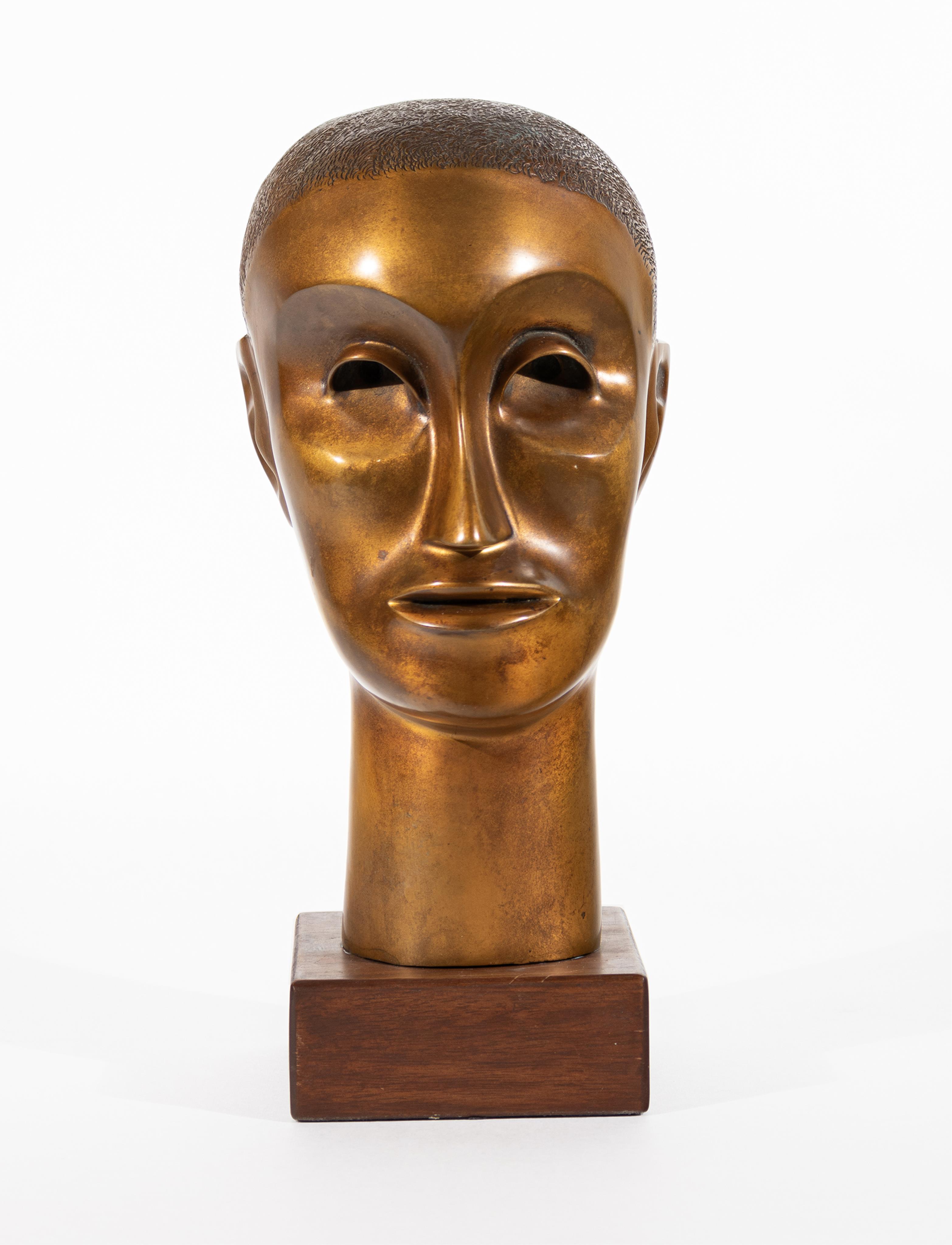Elizabeth Catlett, Head of a Man