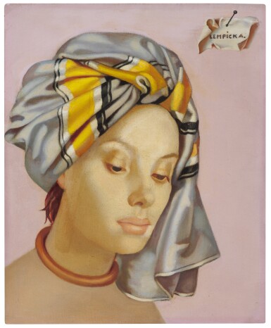 Tamara De Lempicka, Le turban gris I
