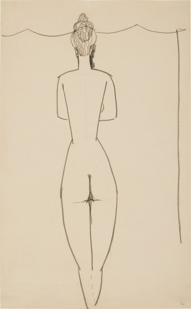 Femme nue vue de dos