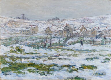 Le dégel, la côte des Sablons, Hédouville