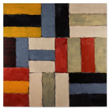 Sean Scully, Wall of Light Red