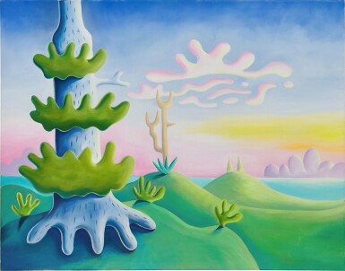 Blue Speckled Tree and Spiked Tree | 藍色斑點樹和尖刺樹
