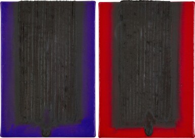 i. Ecriture No. 910212 ii. Ecriture No. 910213 (Two Works) | i. 描法 No. 910212 ii. 描法 No. 910213（兩幅作品）