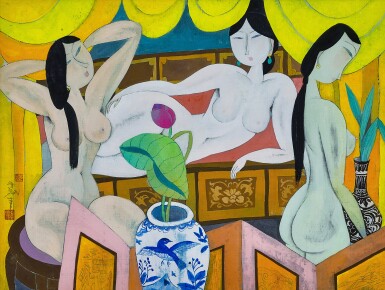 胡永凱 Hu Yongkai | Three nudes 三美圖
