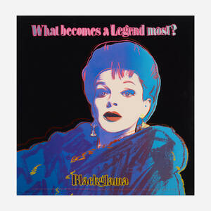 Andy Warhol, Blackglama (Judy Garland) (from the Ads portfolio)