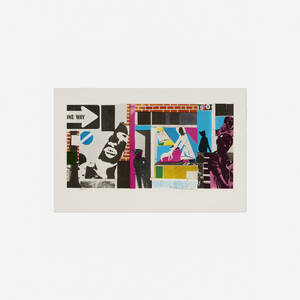 Romare Bearden, Untitled (Street Scene)