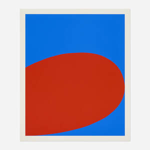 Ellsworth Kelly, Red Blue (from the X + X (Ten Works by Ten Painters) portfolio) 