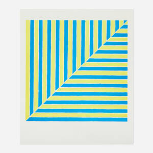 Frank Stella, Untitled (Rabat) (from the X + X (Ten Works by Ten Painters) portfolio) 