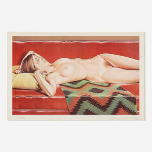 Mel Ramos, Navajo Nudo (from the Nudes Album)