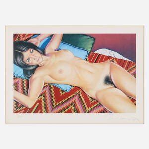 Mel Ramos, You Get More Salami with Modigliani (from the Nudes Album)