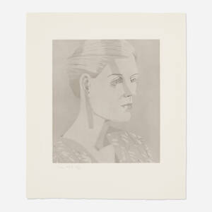 Alex Katz, Alexandra (from the Give Me Tomorrow portfolio) 