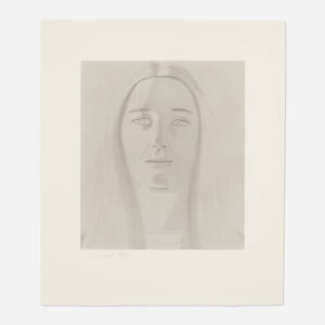 Alex Katz, Jayne Anne (from the Give Me Tomorrow portfolio)