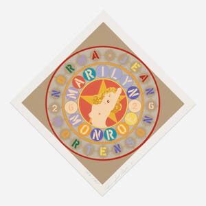 Robert Indiana, The Metamorphosis of Norma Jean Mortensen (from The American Dream portfolio)