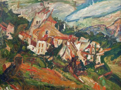 Chaim Soutine, Maisons à Céret