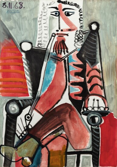Pablo Picasso, Homme à la pipe