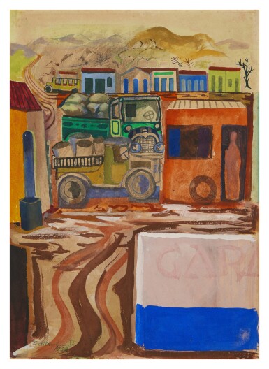 Sem título (paisagem com carros)