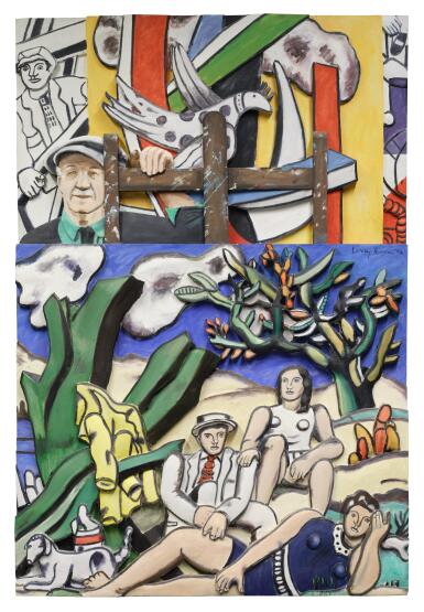 Art and the Artist: Leger, Gray Bird, Red Shape