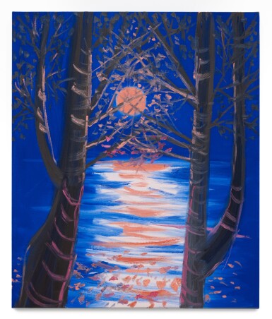 Buck Moon (Pink, Cushing, 7-13-22, 9:30 PM), 2022