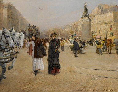 Sur la place de Clichy
