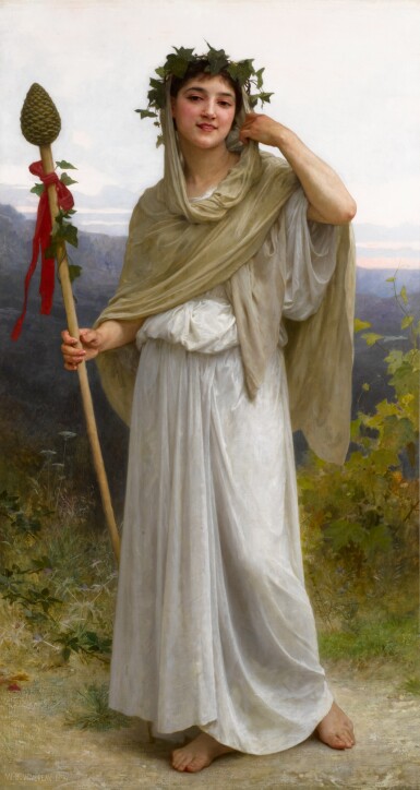 William Bouguereau, Prêtresse de Bacchus