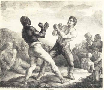 Boxeurs (Delteil 10; Rouen 9)
