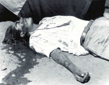 Obrero en Huelga, Asesinado, 1934