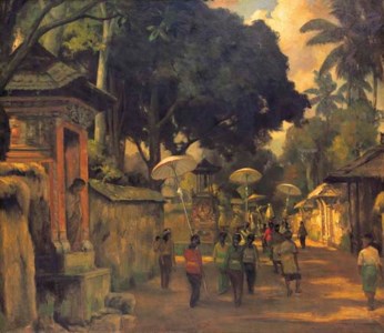 Balinese procession