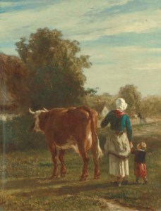 Retour de la vache