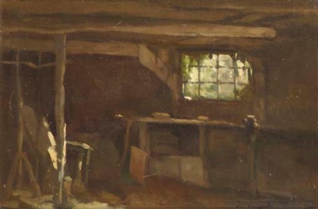 Barn interior