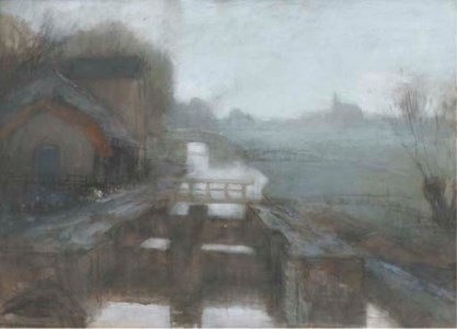 Sluisje Nieuwveen: a sluice in Nieuwveen