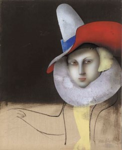 Femme au chapeau