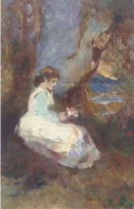 Resting in the wood
