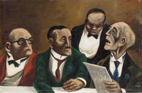 Foreign Delegates Ordering a Meal