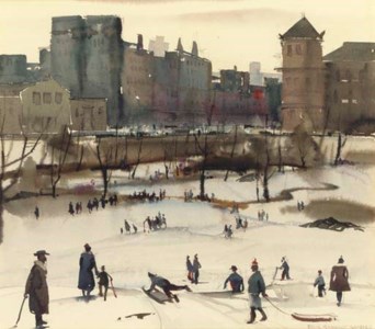 Central Park in Winter