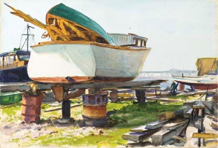 Boatyard, Essex, Connecticut