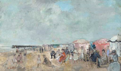 Scène de plage