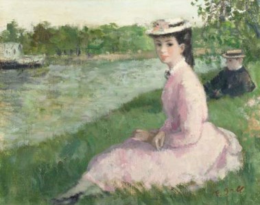 Eugénie (au bord de la rivière)