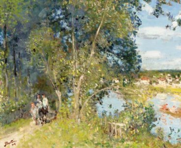 Sentier au bord de l'Eure
