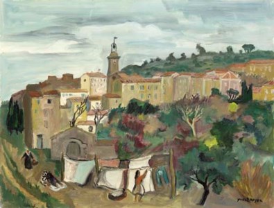 Les lavandières à Ramatuelle