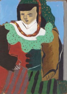 Femme assise