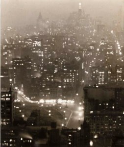 Eve Lights, N.Y.C, circa 1910